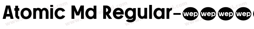 Atomic Md Regular字体转换